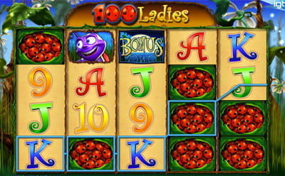 100 Ladies Slot Bonus Round