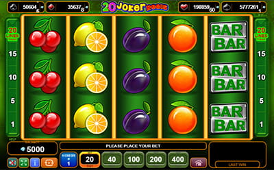 20 Joker Reels Slot Mobile