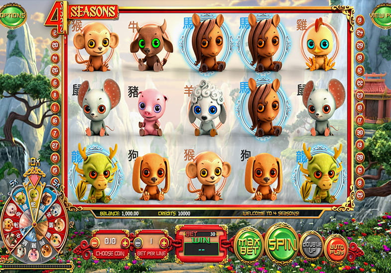 Free Demo of the 4 Seasons Slot