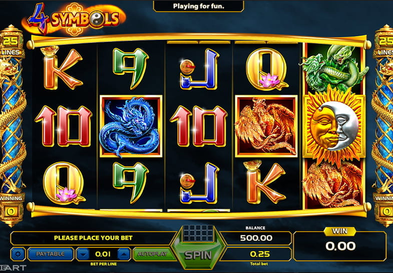 Free Demo of the 4 Symbols Slot