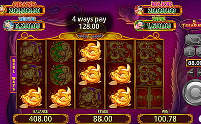 5 Treasures Slot Free Spins