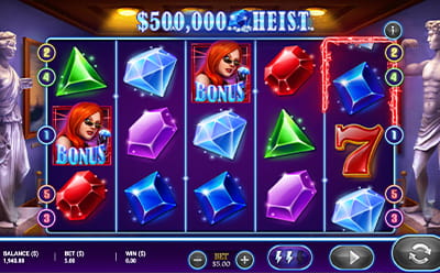 500k Heist Slot Mobile