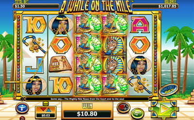 A While On the Nile Slot Bonus Round