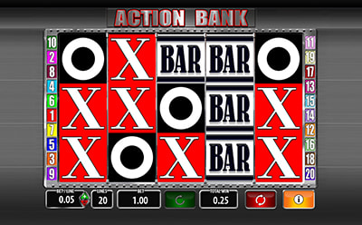 Action Bank Online Slot at Jackpotjoy