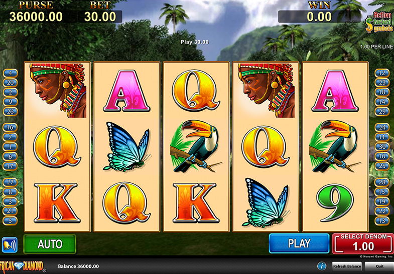 Free Demo of the African Diamond Slot