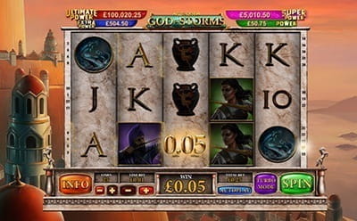 Age of the Gods God of Storms Slot Bonus Round