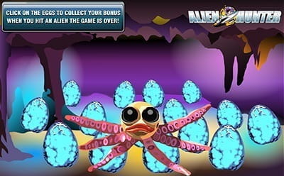 Alien Hunter Alien Egg Bonus