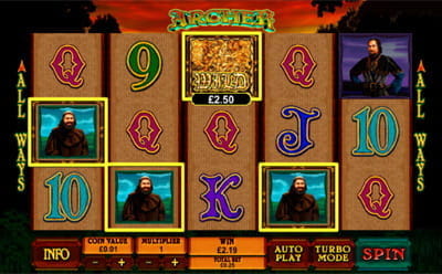 Archer Slot Free Spins