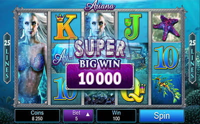 Big Win at Ariana Slot