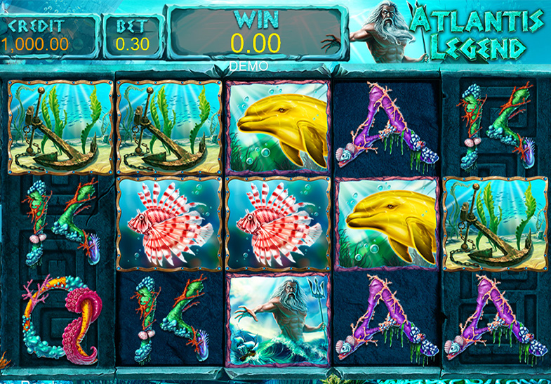 Free Demo of the Atlantis Legend Slot