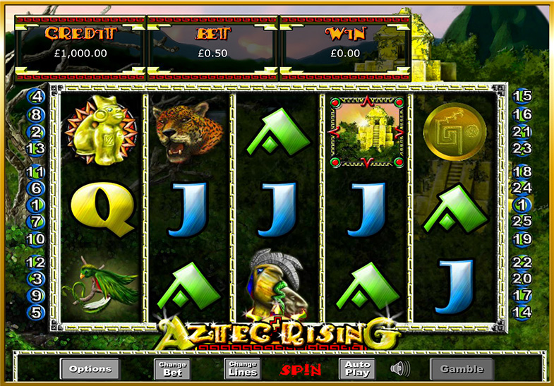 Free Demo of the Aztec Rising Slot