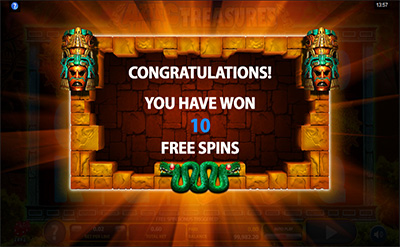 Aztec Temple Treasures Slot Free Spins