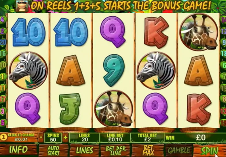 Free demo of the Banana Monkey Slot game