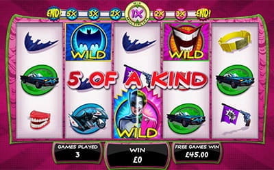 Batman and the Joker Jewels Slot Free Spins