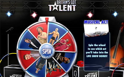 Britain’s Got Talent Live Show Bonus Wheel