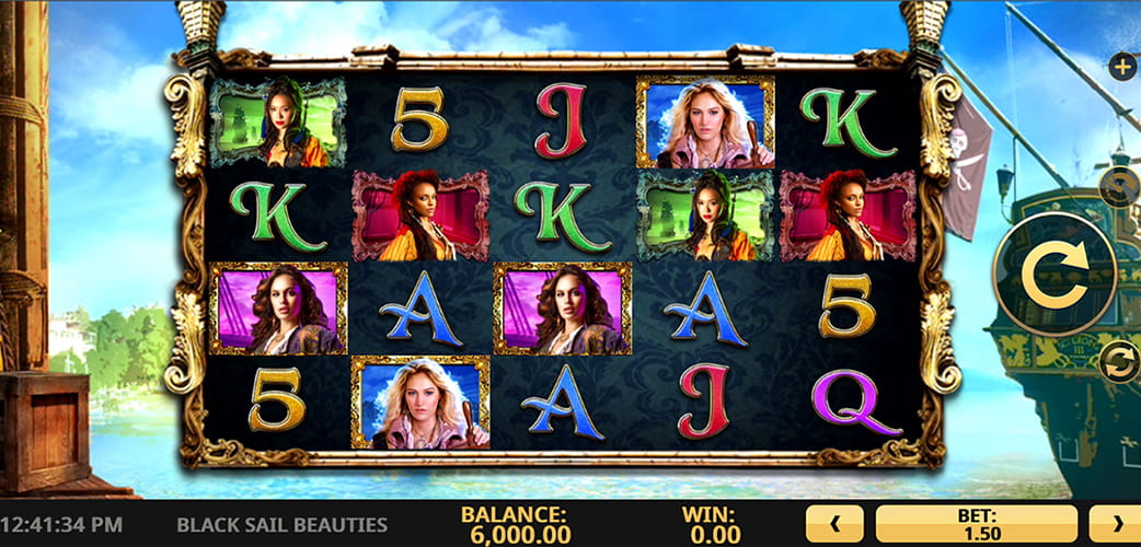 Free Demo of the Black Sail Beauties Slot