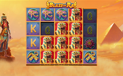 Blaze of Ra Slot Nudging Reels