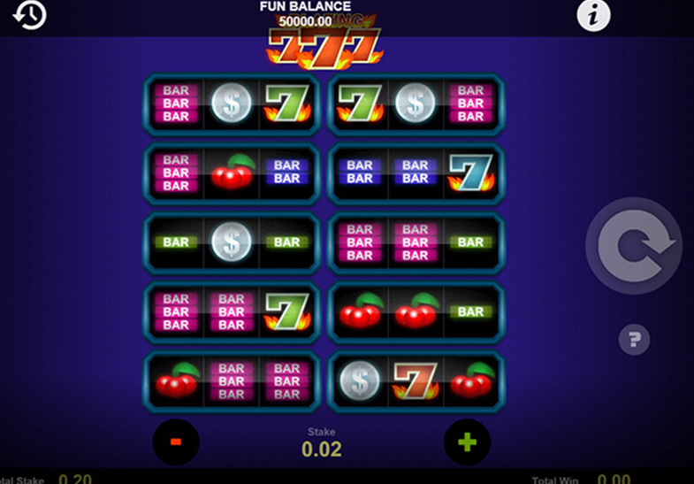 Free Demo of the Blazing Sevens Slot