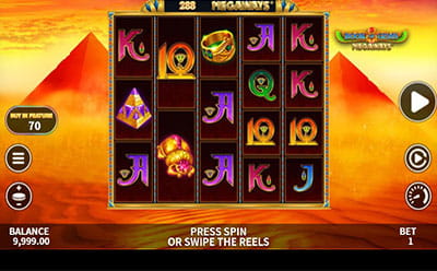 Book of Gems Megaways Slot Mobile