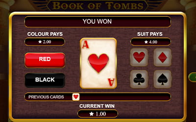 Book of Tombs Slot Bonus Round