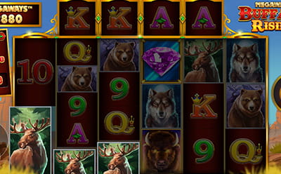 Buffalo Rising Megaways Slot Bonus Round