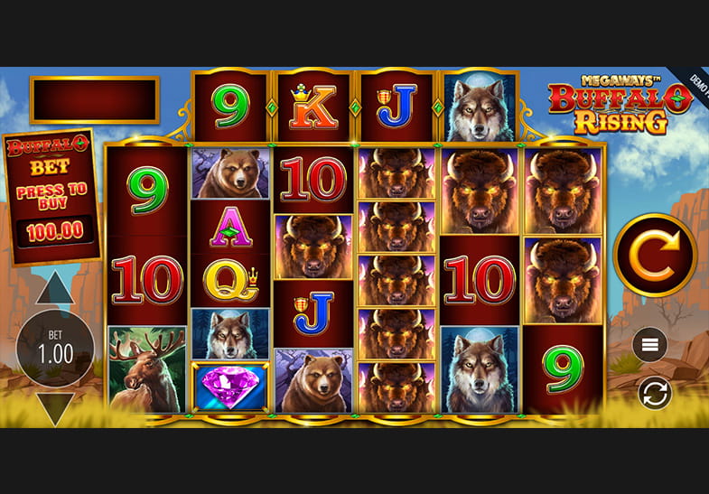 Free Demo of the Buffalo Rising Megaways Slot