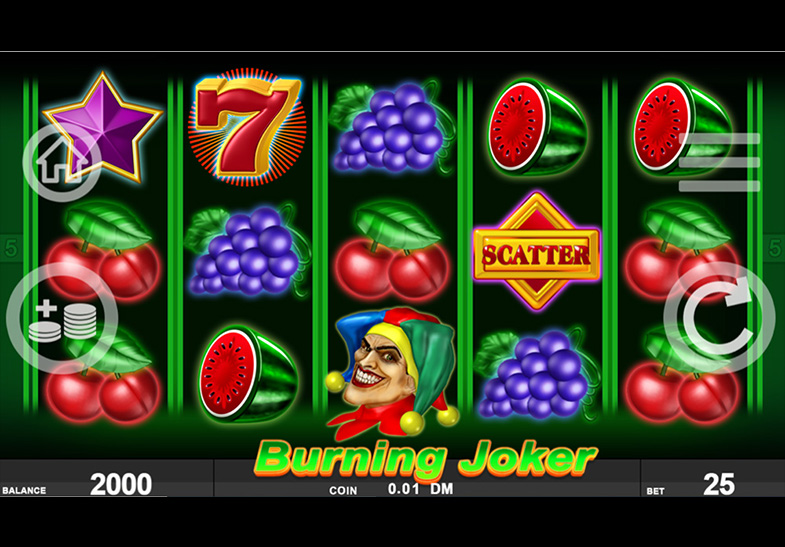 Free Demo of the Burning Joker Slot