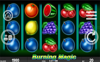 Burning Magic Slot Mobile