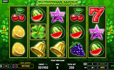 Bursting Hot 5 Slot Bonus Round