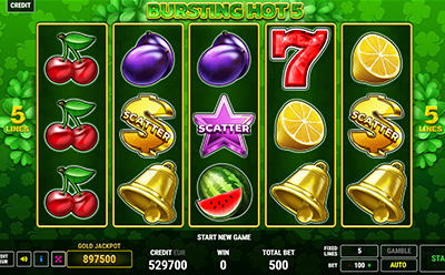 Bursting Hot 5 Slot Free Spins