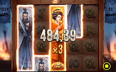 Bushido Ways xNudge Slot Free Spins