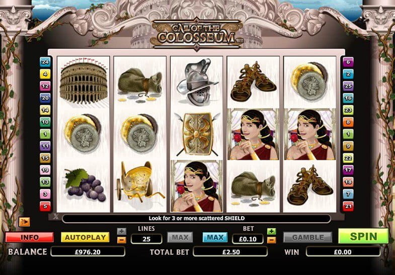 Call of the Colosseum Demo Slot