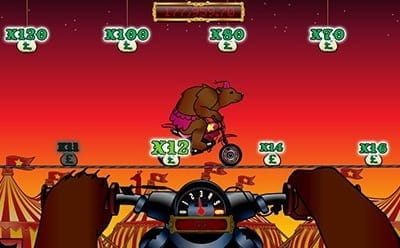 Captain Cannon's Circus of Cash Bear Bonus