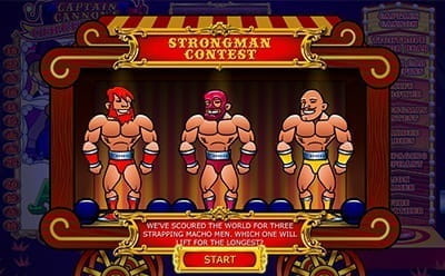 Captain Cannon's Circus of Cash Strongest Man Bonus