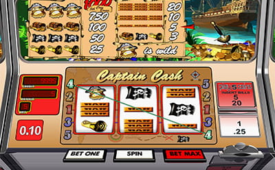 Captain Cash Slot Mobile