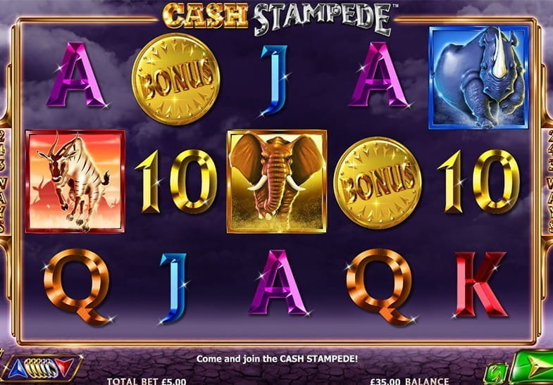 Cash Stampede Demo Game