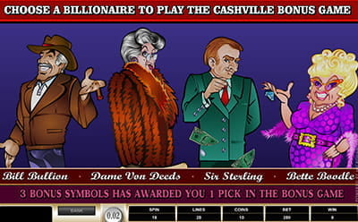 Cashville Pick Your Bonus