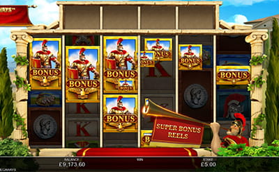 Centurion Megaways Slot Bonus Round