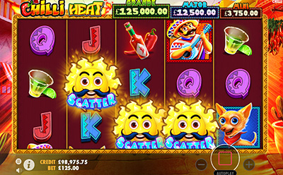 Chilli Heat Slot Bonus Round