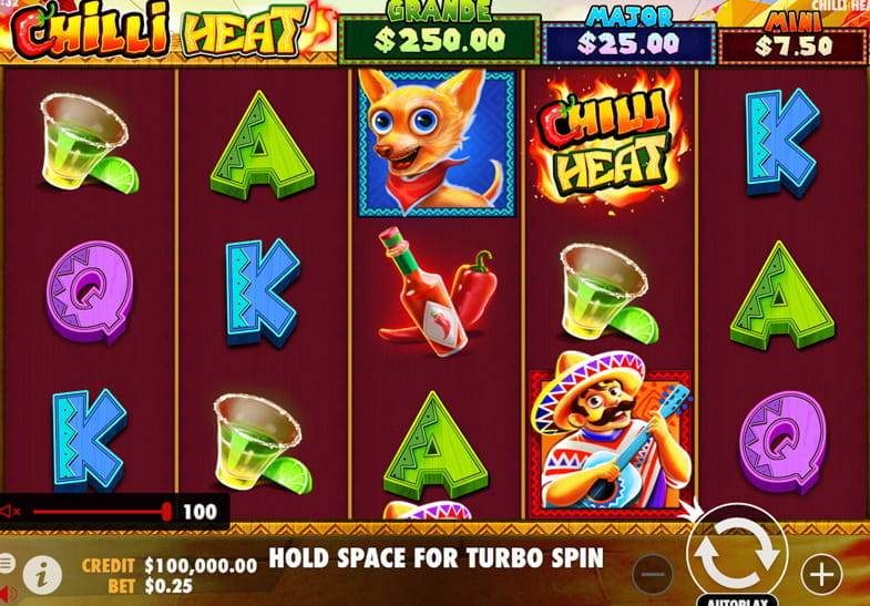 Free Demo of the Chilli Heat Slot