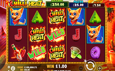 Chilli Heat Slot Wild Symbol