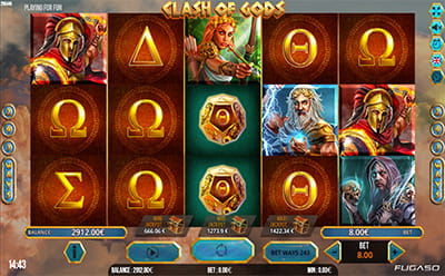 Clash of Gods Slot Mystery Symbol