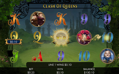 Clash of Queens Slot Mobile