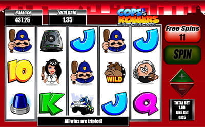 Cops N Robbers Free Spins Bonus