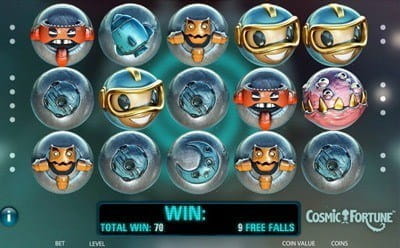 Cosmic Fortune Slot Bonus Round