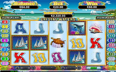 Crystal Waters Slot Bonus Round