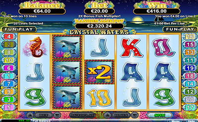 Crystal Waters Slot Free Spins