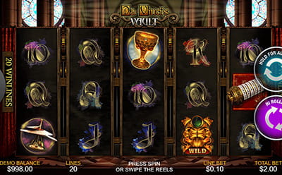 Da Vincis Vault Online Slot at Casino.com