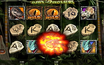 Dawn of The Dinosaurs Slot Bonus Round