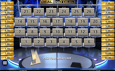 Deal or No Deal Online Slot at Jackpotjoy